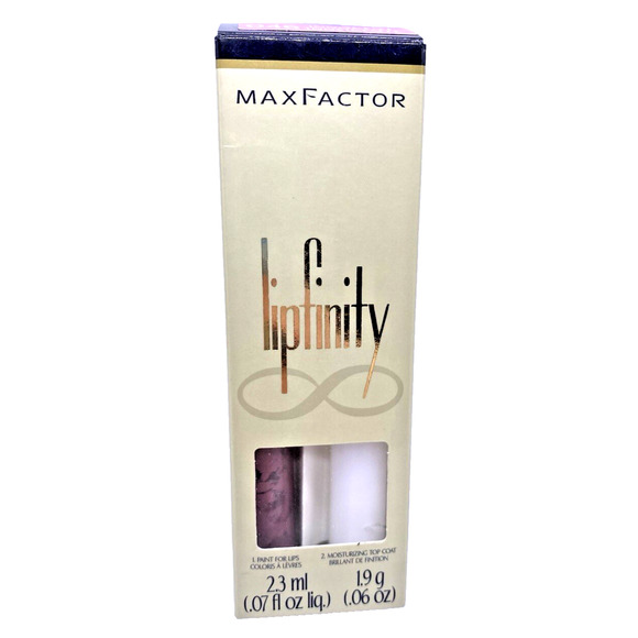 Max Factor Lipfinity Innocent 046 Lip Gloss & Lipstick Lip Stick Vintage in Box
